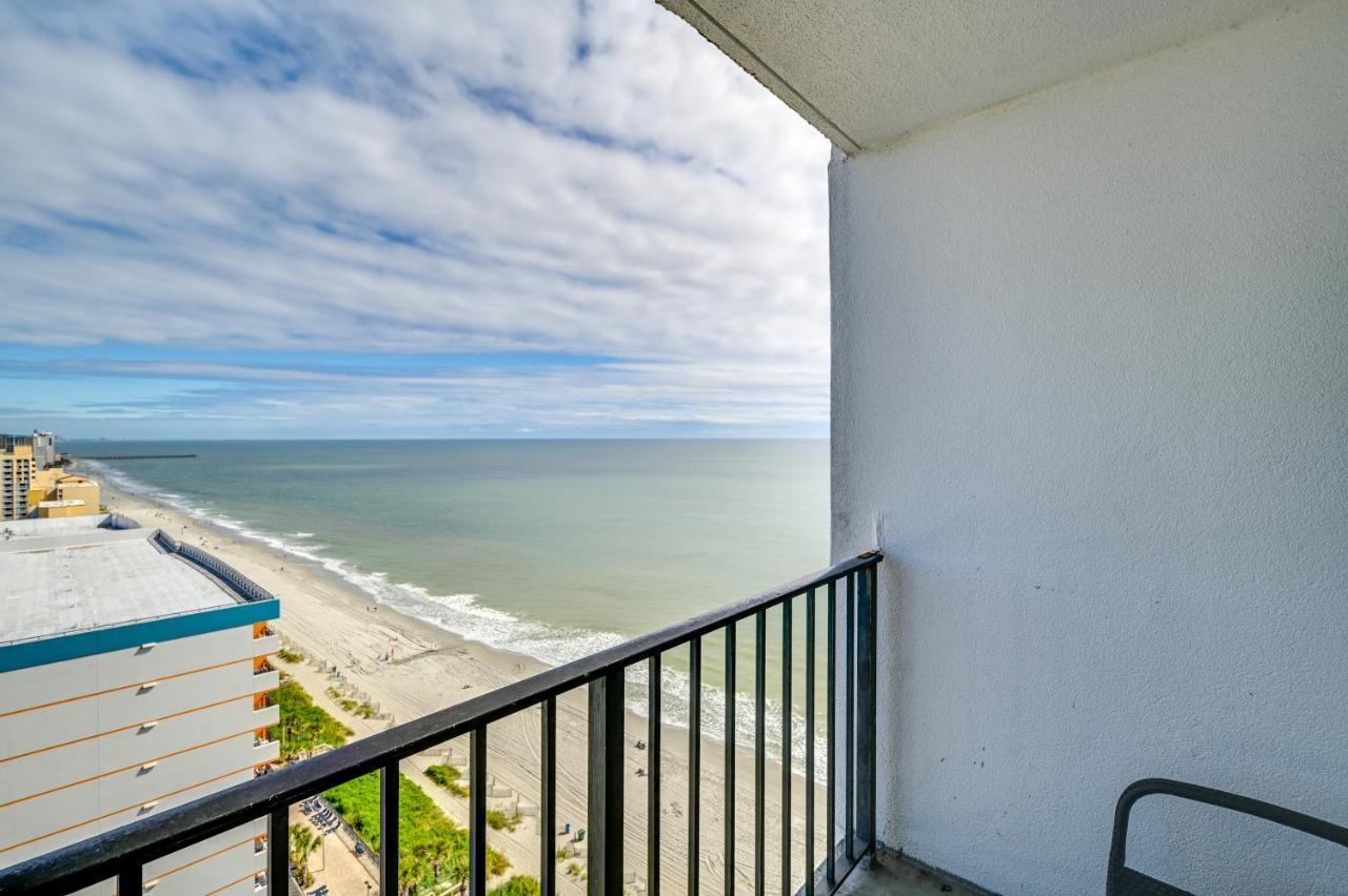 Oceanfront Myrtle Beach Condo With Balcony And Views! Exteriér fotografie